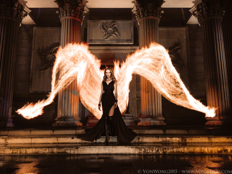 01_Huawei_P8_FireAngel by VonWong